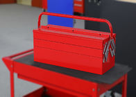 Professionele de Garagetoolbox van het kleuren Klantgerichte Metaal met 5 Dienbladen voor Opslaghulpmiddelen